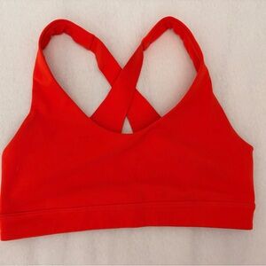 Old Navy Red Cross-Back Active Sports Bra
